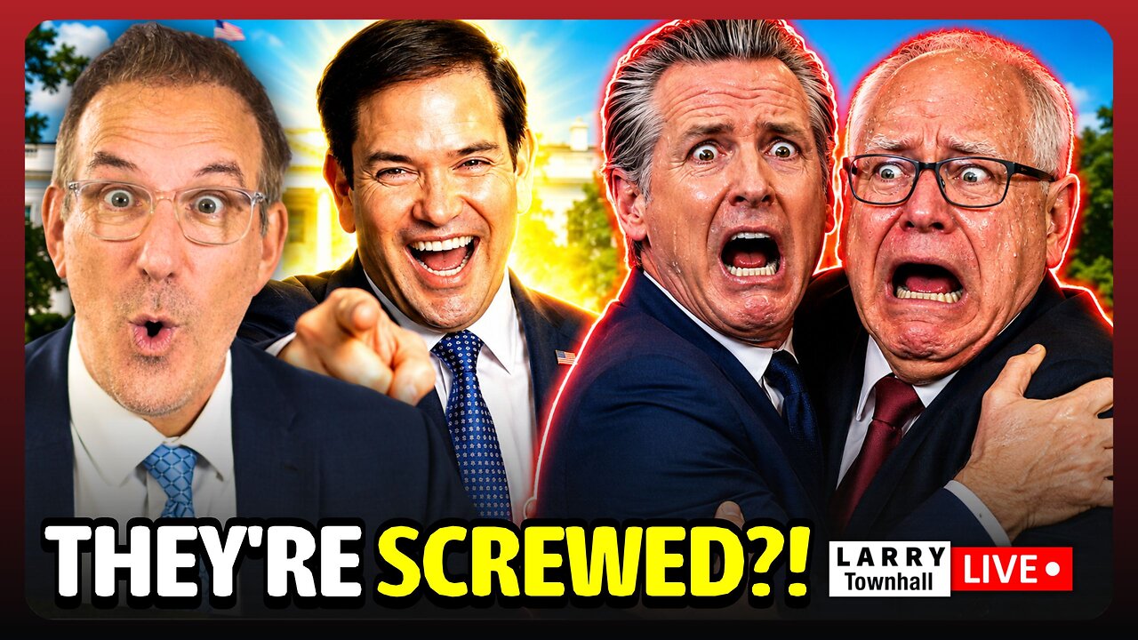 🚨BREAKING: Rubio TRASHES Tim Walz's ILLEGAL Pardon, Newsom CAUGHT Like Deer In Headlights