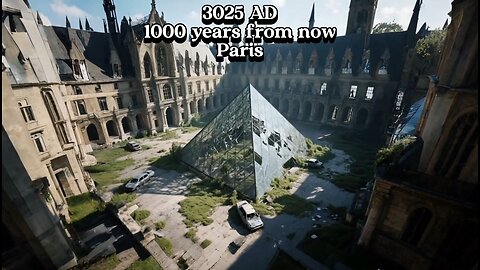 3025 AD1000 years from now Paris