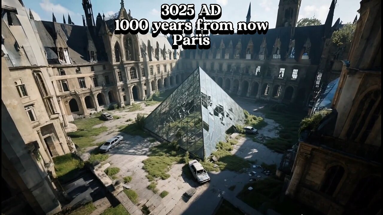 3025 AD1000 years from now Paris