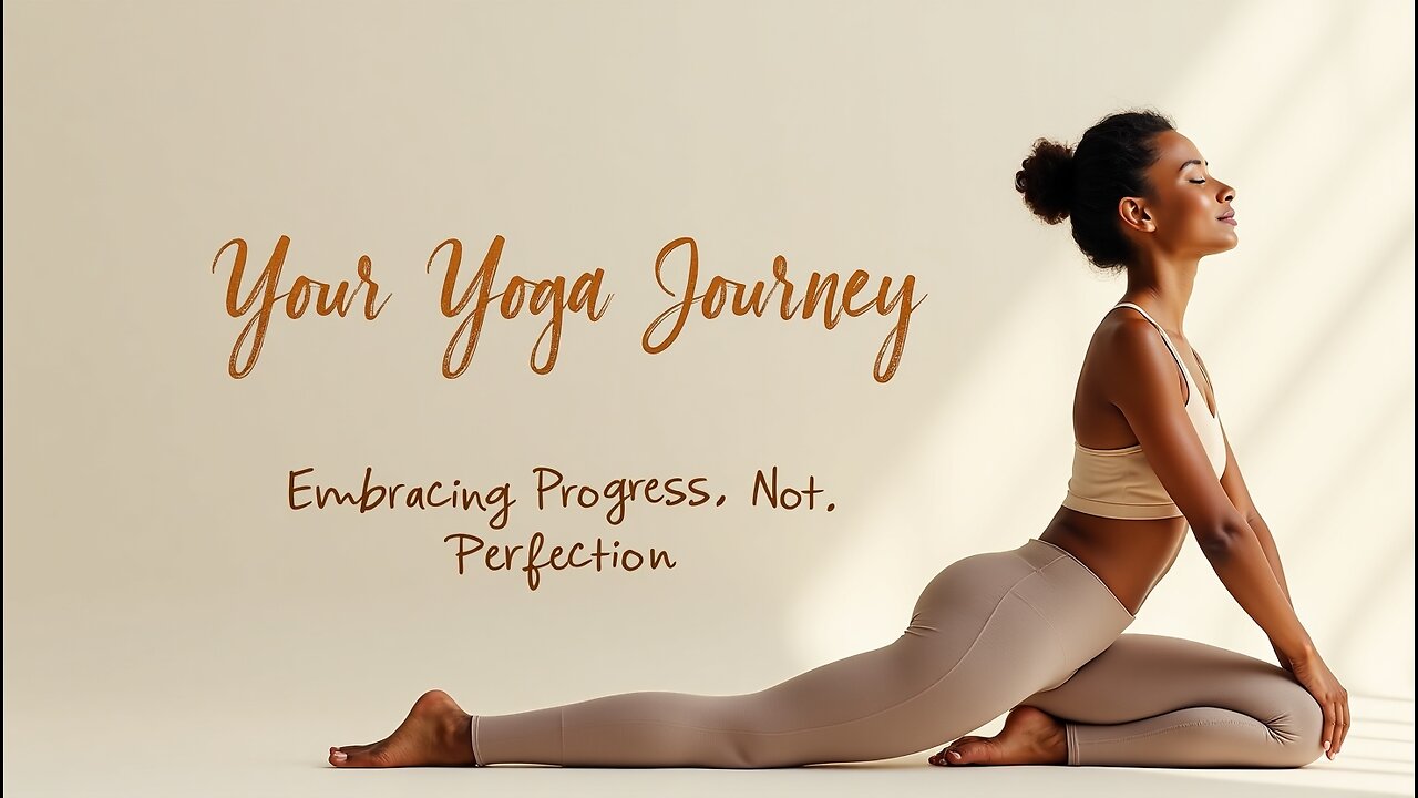 Your Yoga Journey Embracing Progress, Not Perfection