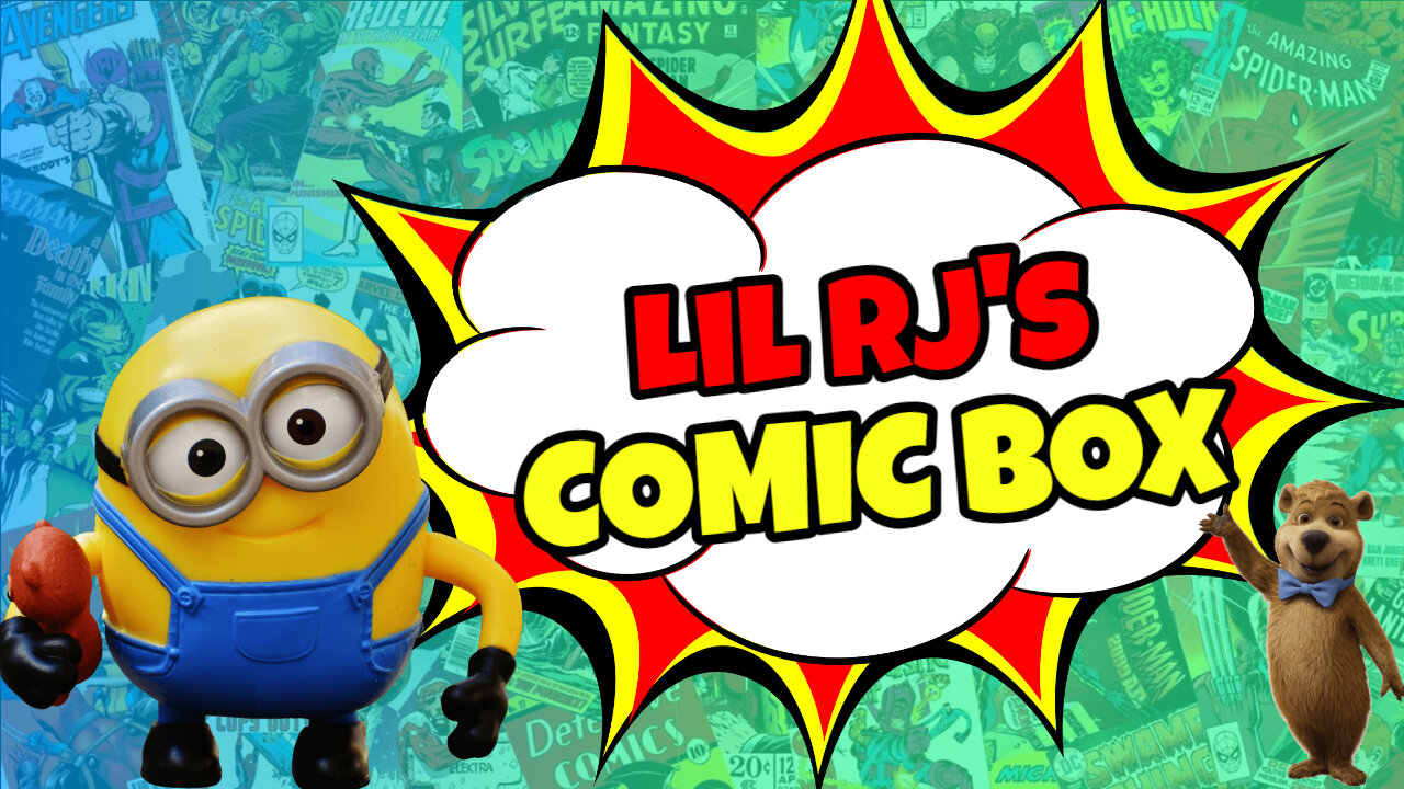 Little RJ's Comic Box. Comic Haul video Ep 1.