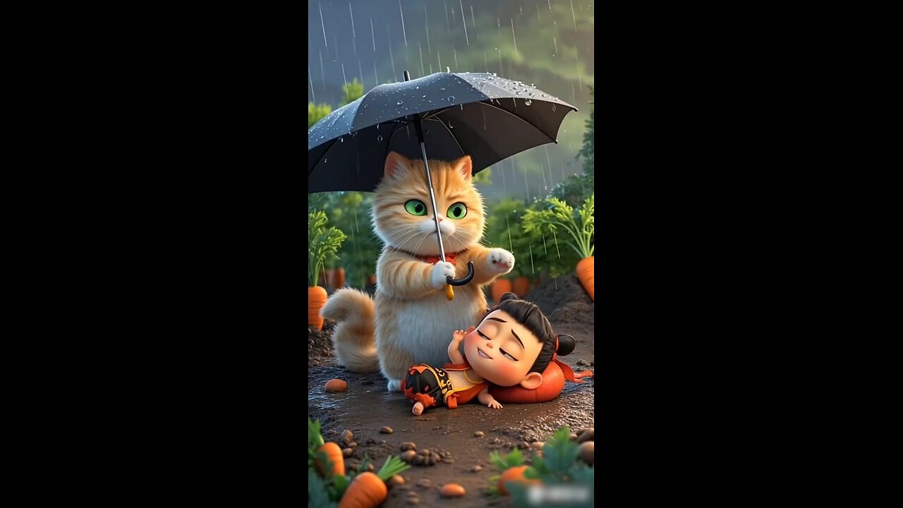 pet aur rabit and child story video