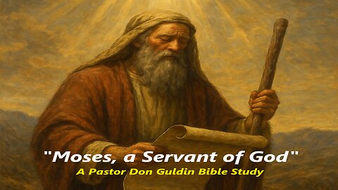 "Moses, a Servant of God" - Pastor Don Guldin