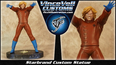 Starbrand Custom Statue made from Bowen Designs Warlock