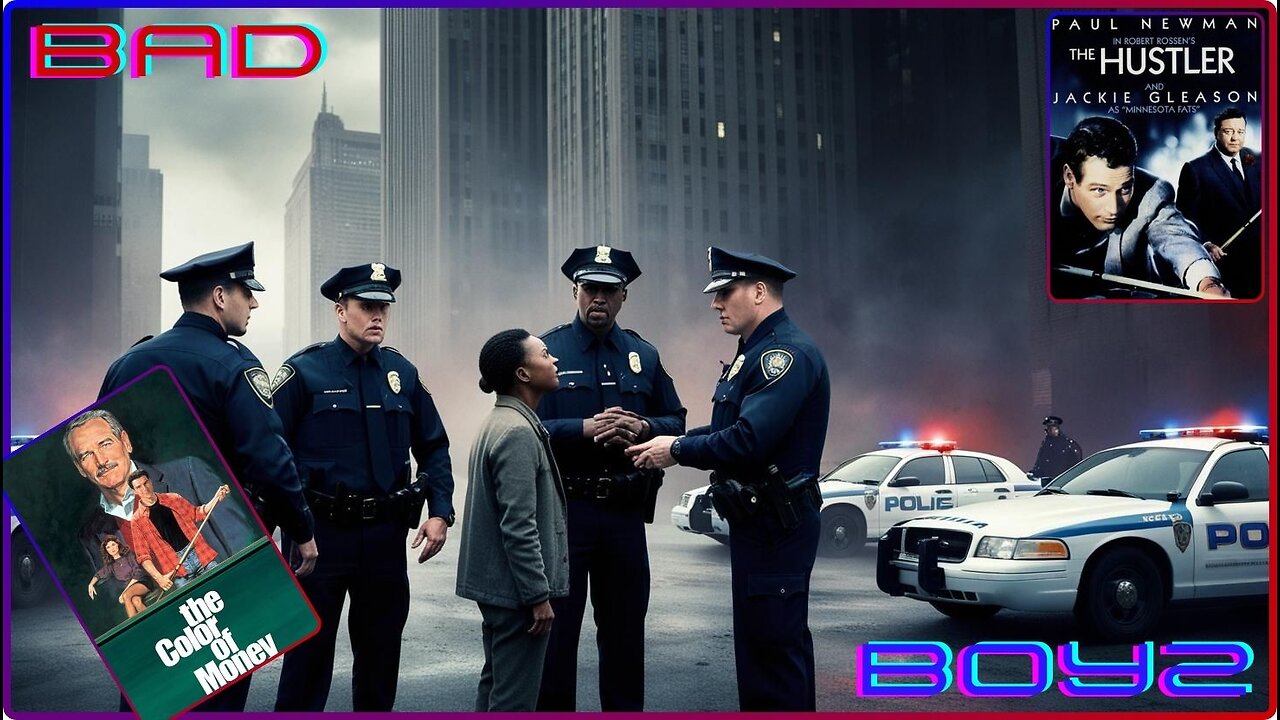 More Cops! Who Are The Real Bad Boyz? The Hustler & The Colour Of Money / movies.