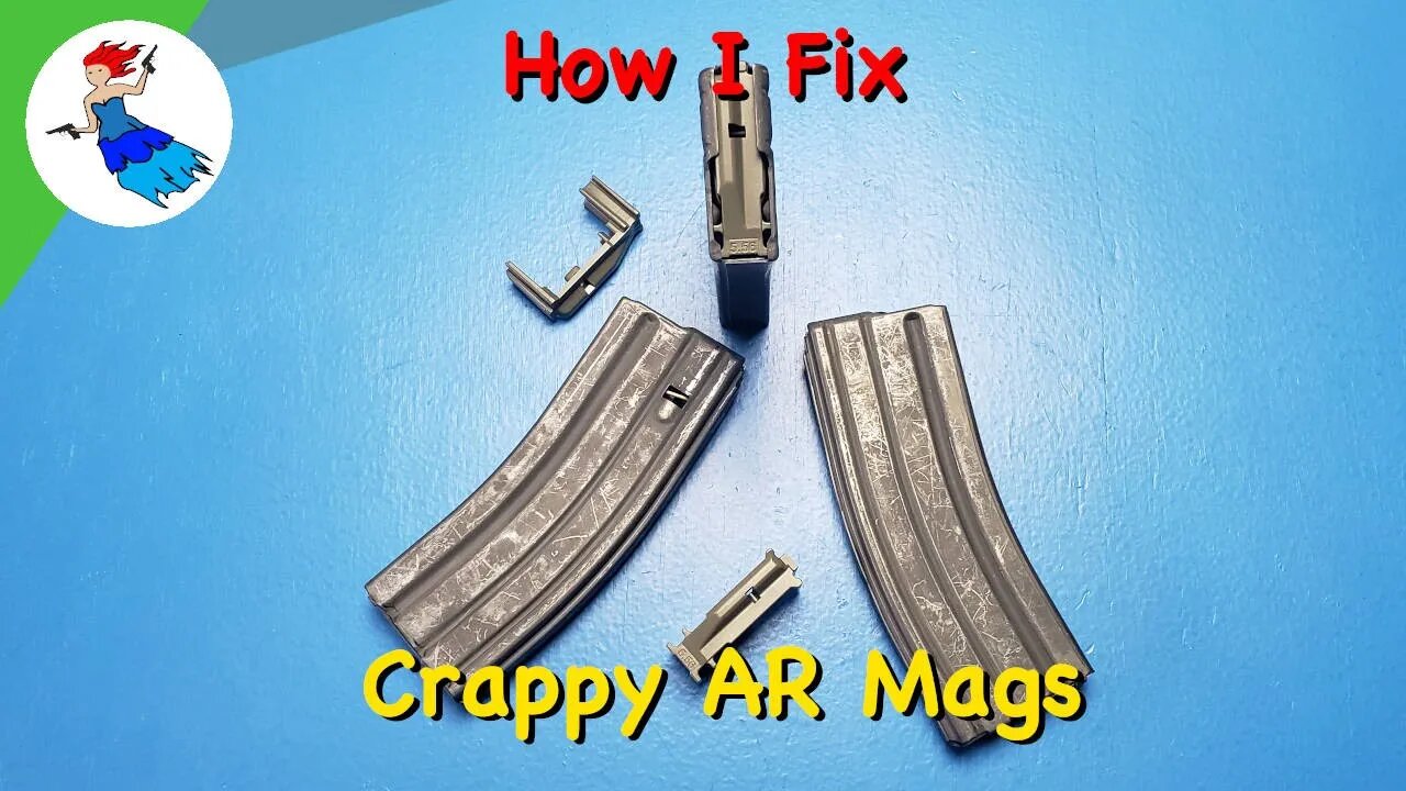 CHEAP AR15 MAGAZINE FIX // How I turn my worst 5.56 mags into some of my best magazines.