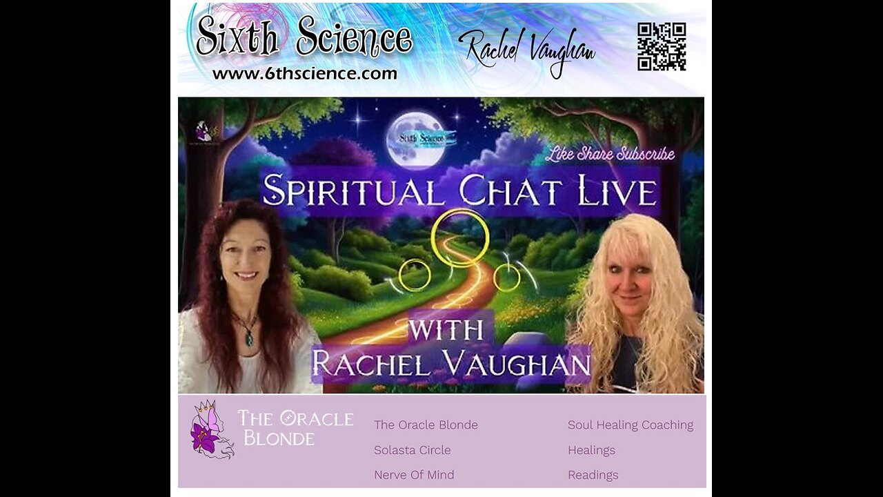 Spiritual Chat Live Prediction Series With Special Guest Rachel Vaughan Apr to Jun '25