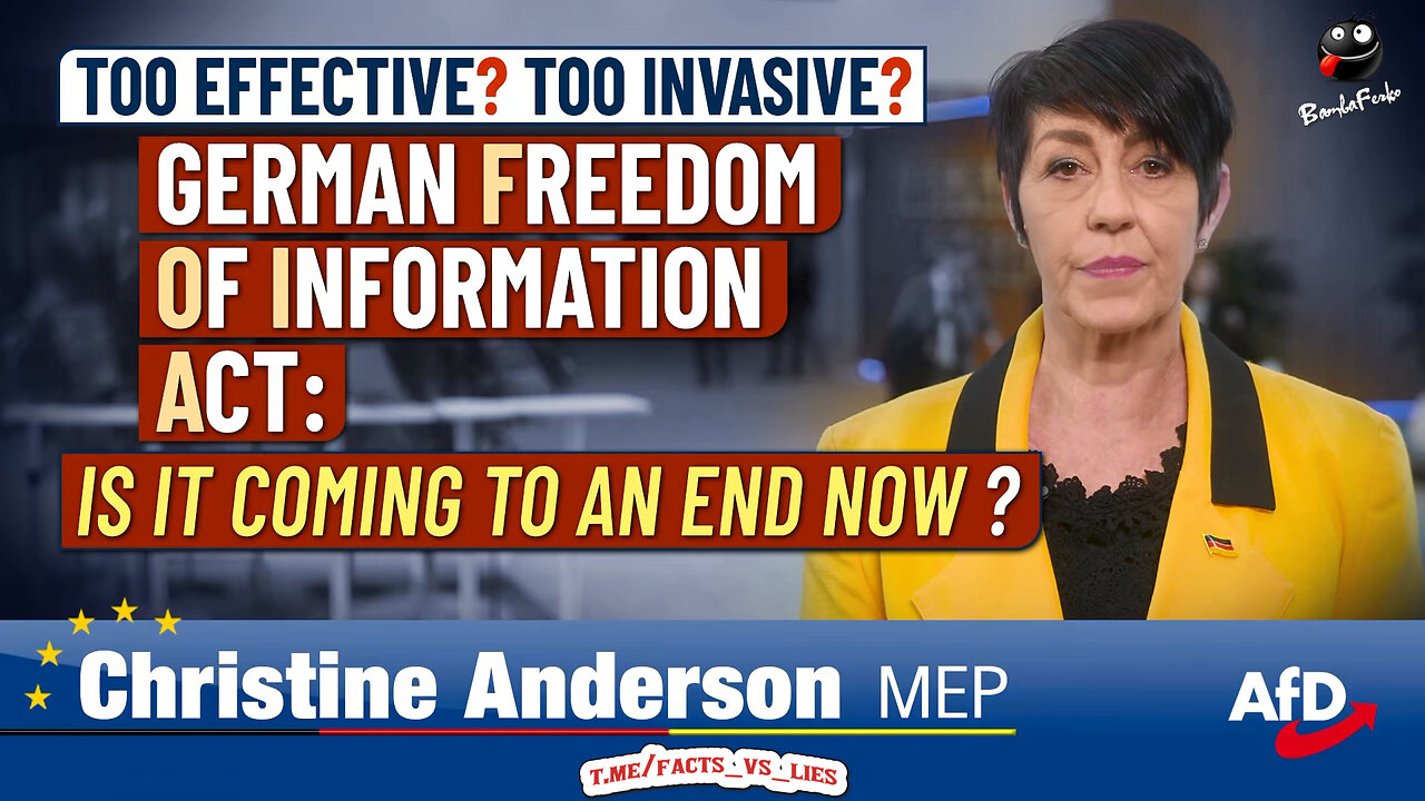 Zee German 'Freedom of Information Act'... GONE!