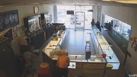 88-year-old jeweler in San Jose, CA. suffers a stroke after thugs ram his store. Newsom's California