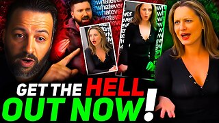Deranged CRAZY Man-Hating TROLL Calls Andrew a P3DO — Brian SNAPS and KICKS Her OUT