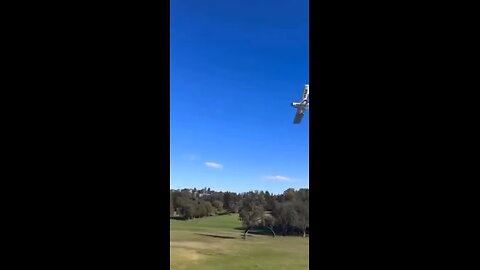 Small plane crashes at Mona Vale Golf course in Sydney this weekend, alt view.