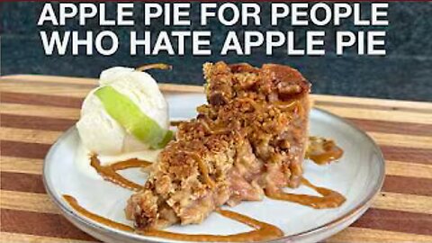 🥧❌🍏 Apple Pie for People Who HATE Apple Pie?! 🤯 | Unique Dessert Twist