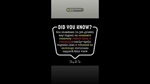 Economic recovery?