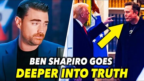 Ben Shapiro Exposes What's Really Behind the Elon Musk-Trump Feud