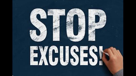 The left needs to stop with the excuses