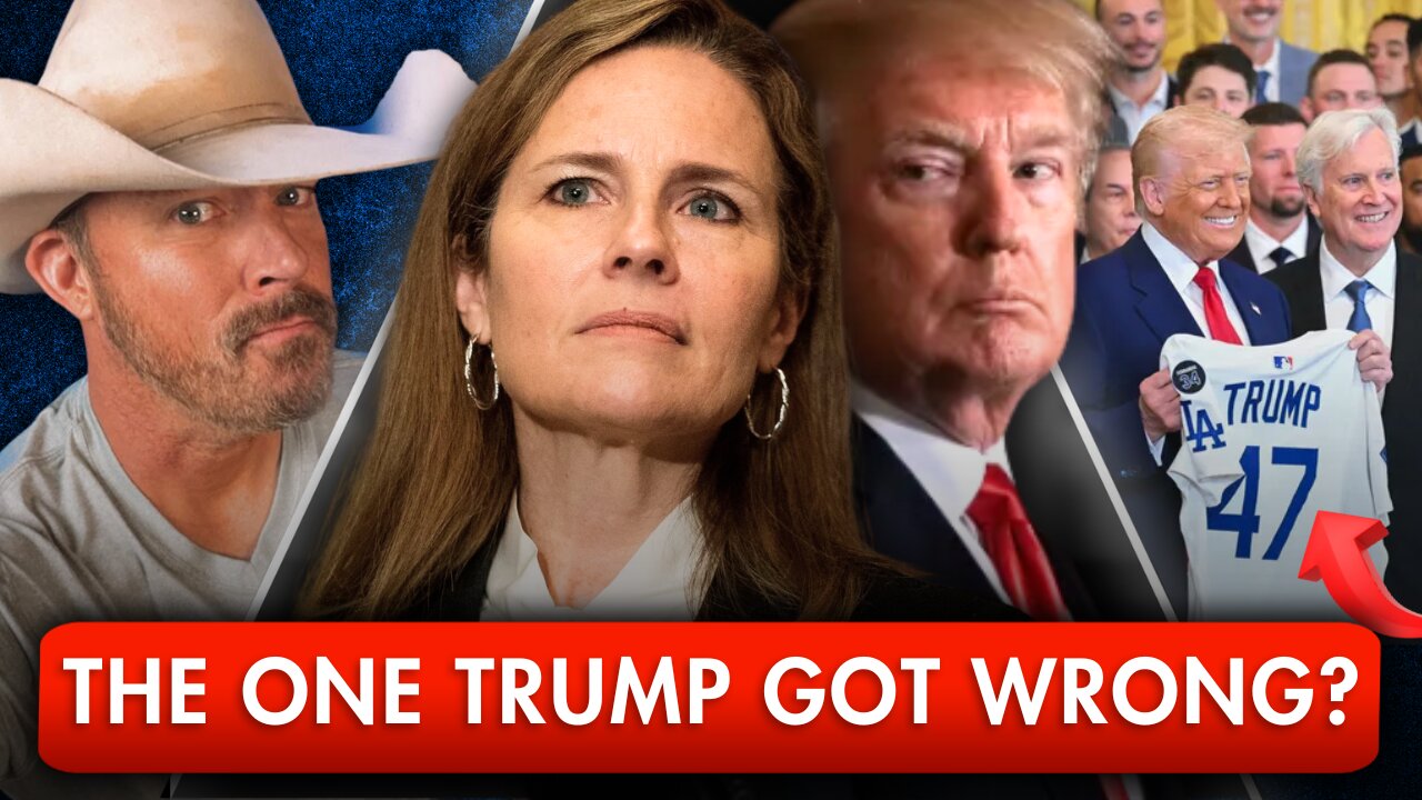 Amy Coney Barrett Sides With Liberal Justices + LA Dodgers Visit Trump, White House!