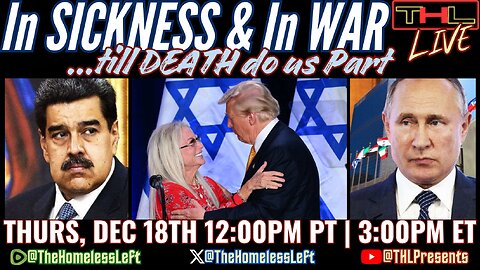 Trump's Act of War on Venezuela, Miriam Adelson 'Four More Years' of Isra-Hell, Putin Exposes EU Lies, Susie Wiles Shocking Interview Distraction, What Happened to Candace? Brown U Shooting Coverup | THL Ep 156 FULL