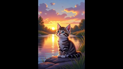 Cat See The Sky