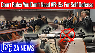 Court Rules You Don't Need AR-15s For Self Defense, Mayor's Message If You Love Kids Ban AR-15s