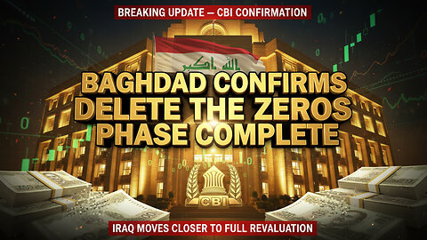 🏛️ Baghdad Confirms “Delete the Zeros” Phase Complete! 💥 Today Iraqi Dinar News!