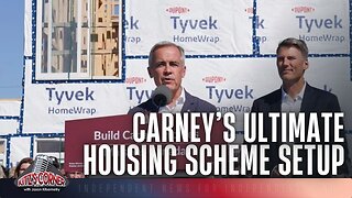 Mark Carney Caught Using A Fake Set For Housing Announcement