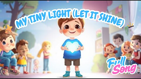 My Tiny Light (Let It Shine) 🔦✨ | Gospel Song for Kids About Faith & Courage | Hallelujah Kids
