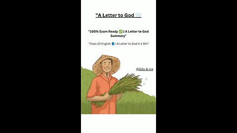 A Letter to God Summary | Class 10 English First Flight | Easy & Exam Ready Explanation