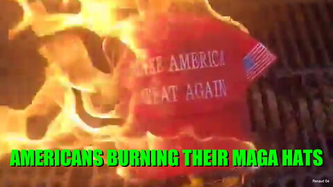 AMERICANS ARE BURNING THEIR MAGA HATS BETRAYED BY TRUMP