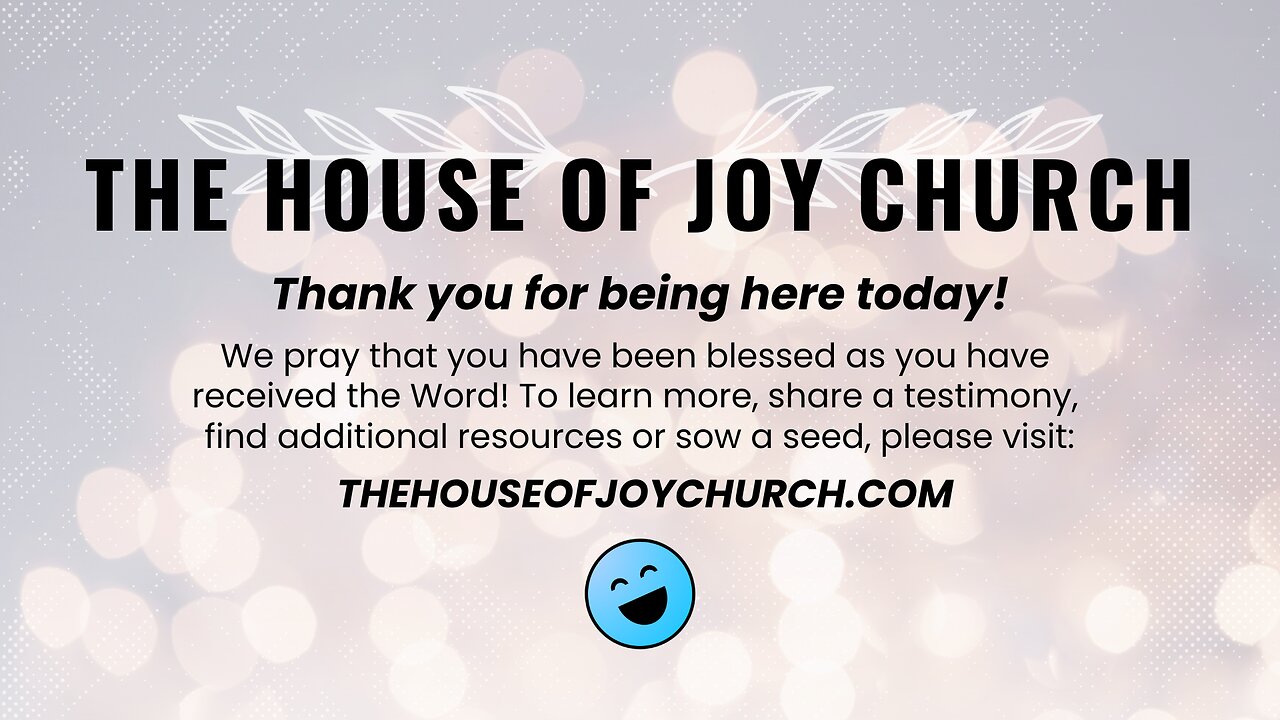 JOY NIGHT | with Pastor Kevin