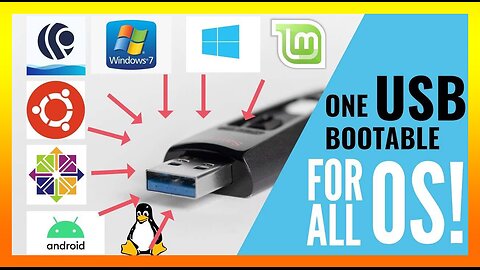 ONE USB BOOTABLE FOR ALL OS!