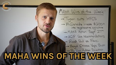 [9.20] MAHA Wins of the Week! - Tyson & McDonalds Get Healthier, New CDC Vax Recommendations