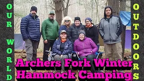 Archers Fork - Winter Hammock Camping