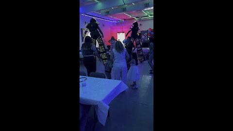 Val dancing at Nick’s 16th bday