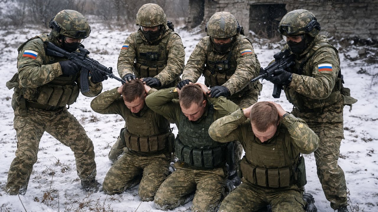 WATCH: Russian Forces Capture Elite Ukrainian Unit in Ambush