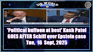 'Political buffoon at best' Kash Patel GOES AFTER Schiff over Epstein case 1