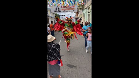 Traditional Carnival: Marcos La Boa (La Vega, Dominican Republic)