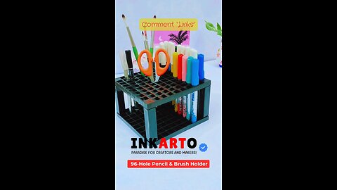 Organize Like a Pro! Say goodbye to cluttered desks and hello to creativity with the 96-Hole Pencil