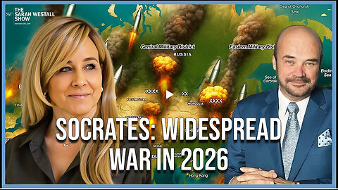 Socrates: War to Expand Globally in 2026, Approx 0% Chance Ceasefire will Hold w/ Martin Armstrong