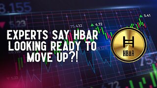 Experts Say HBAR Looking Ready To Move Up?!