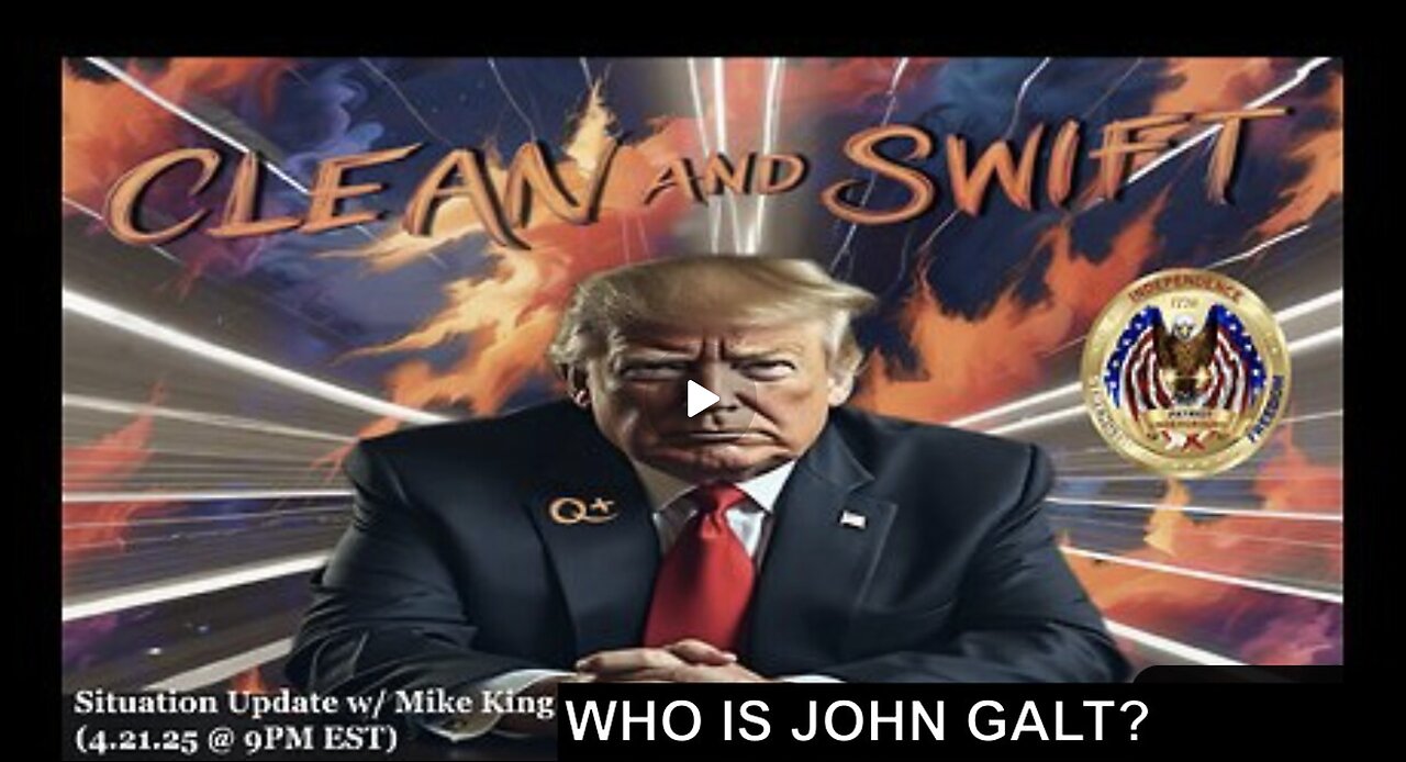 PATRIOT UNDERGROUND W/ WEEKLY COMMS AND Q DROP DECODE. DEATH OF THE POPE. SGANON