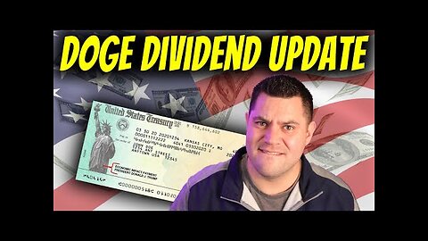 Doge Dividend Check Update | Get Ready For This
