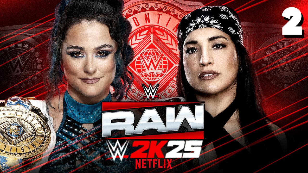 WWE 2K25 Raw March 24 2025 - Match 2: Lyra is a FIGHTING CHAMP!