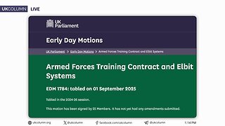 Israel’s Elbit Systems: Target of Palestine Action Now Set to Train British Soldiers | UK Column