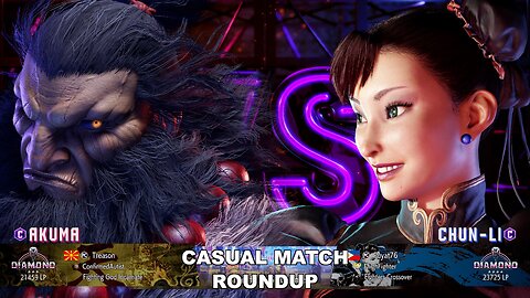 Kuya Kalbo SF6 Casual Match Roundup. Chun Li 4 star Diamond Rank [Hori Fight Stick]