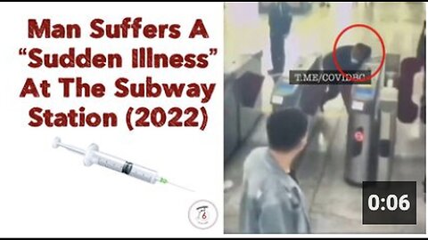 "2022: Man Experiences Sudden Illness at Subway Station"