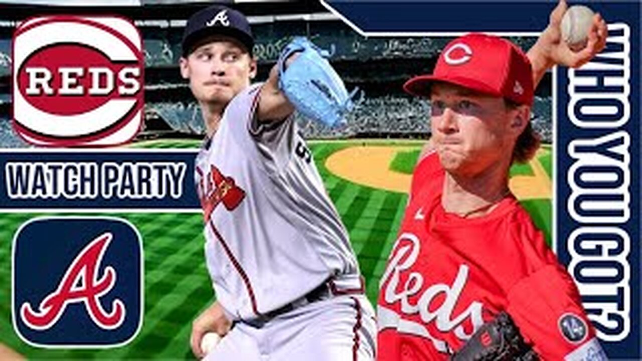 Cincinnati Reds vs Atlanta Braves | Live Play by Play | 3D Simulation Stream | #mlb Game 5-5-25 ⚾🔥