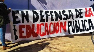 Marcha de estudiantes del IFD de Tacuarembó por la educación pública 17/11/2025