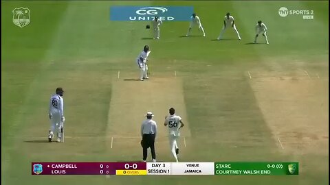 Mitchell starc great first over against West Indies,taken 3 wickets