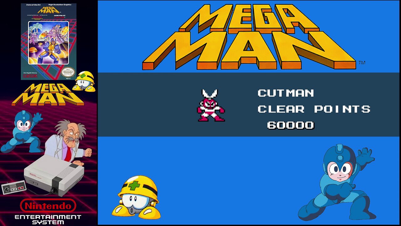 Mega Man (NES) - 3. Cut Man stage