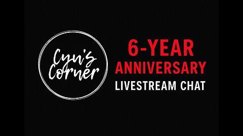 SIX-Year Channel Anniversary! Casual Livestream Chat #livestream #anniversary